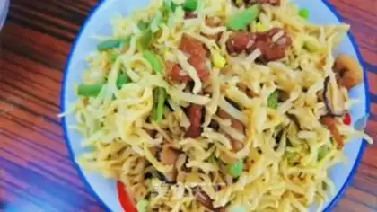 Make Bean bean noodle step 28