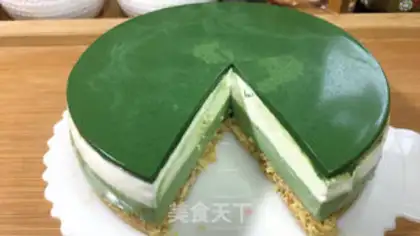 Make Tea yogurt mousse cake step 25