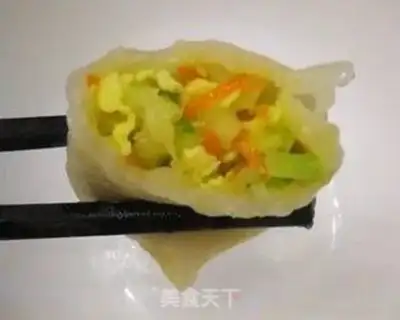 Make Cracker egg dumplings step 5