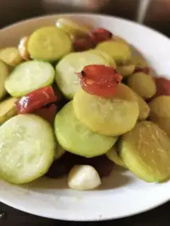 Make cucumber sausage step 7