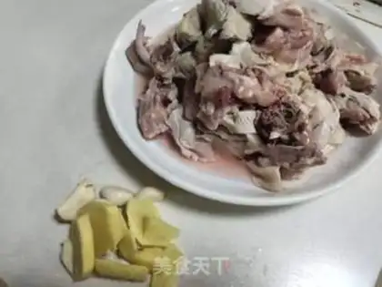 Make Tofu beer and chicken step 0