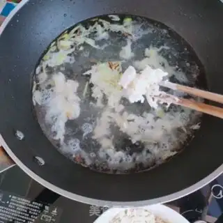 Make Abalone seafood soup step 7