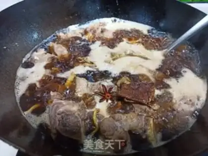 Make Homemade sugar veggie ribs step 6