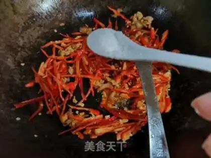 Make Paprika fried meat step 5