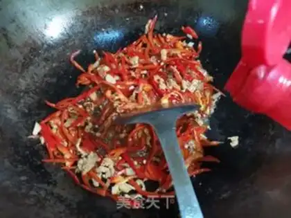 Make Paprika fried meat step 7