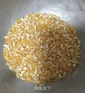 Make Corn tofu step 0