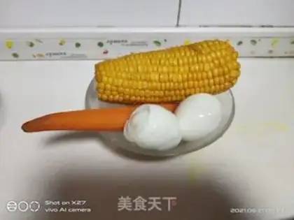 Make Corn melon salad step 0