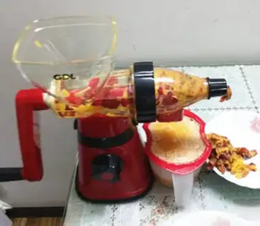 Make Peach honey juice step 3