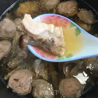 Make Fungus, meatball pelvis step 8