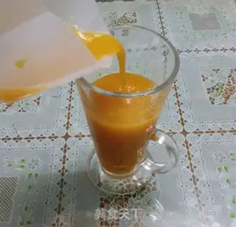 Make Peach honey juice step 6
