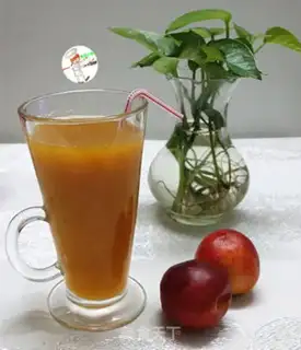 Make Peach honey juice step 7