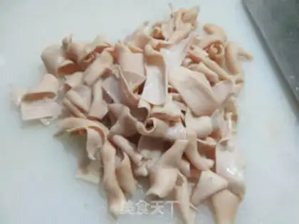 Make Goose intestines step 1