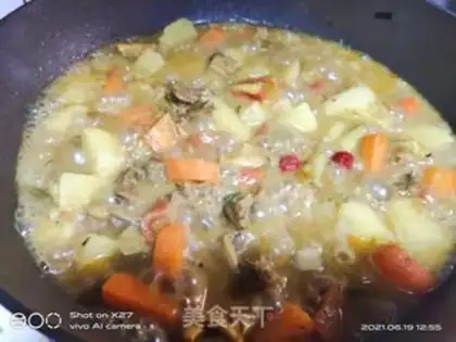 Make curry step 6