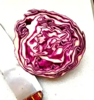 Make Pyro-blue salad step 1
