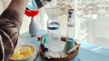 Make Black iced lemon tea step 0