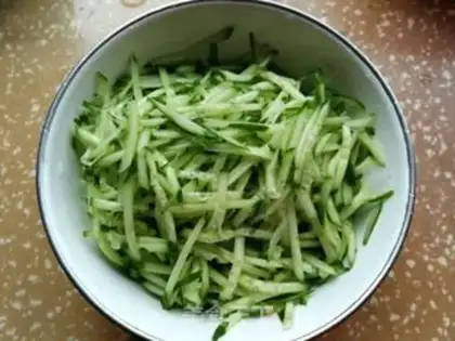 Make Fresh cucumber corn dumplings step 3