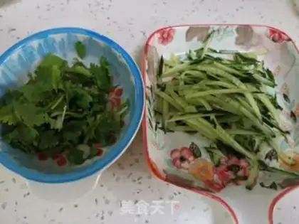 Make The green bean soak step 3