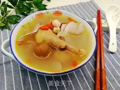 Make Coconut chicken soup step 5