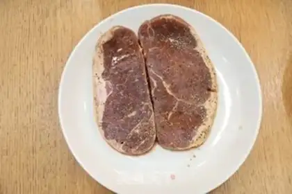 Make Blue pepper steak step 0