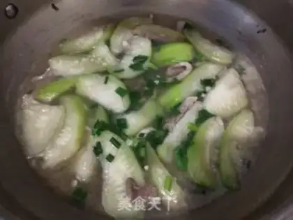 Make Scrawny melon soup step 7