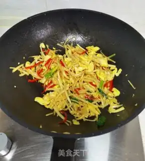 Make White fried eggs step 9