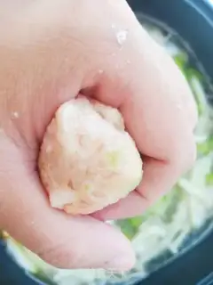 Make Seafood mushrooms and tofu pills step 11