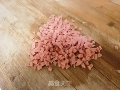 Make Five-colour breakfast cake step 1