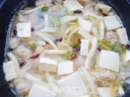 Make Red sesame ball step 1