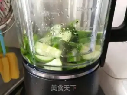 Make Honey cucumber juice step 2