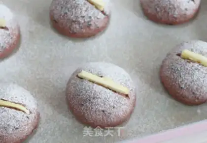 Make Red sesame ball step 8