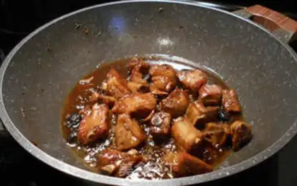 Make Plum ribs step 7