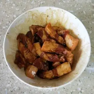 Make Salted egg yolk step 2