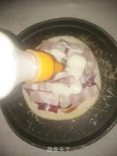Make Bacon pepper pizza step 4