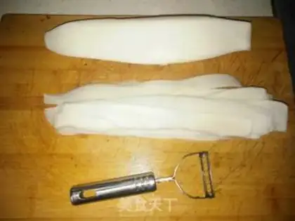 Make Shepard radish step 1