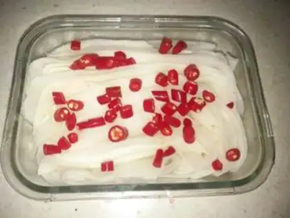Make Shepard radish step 4