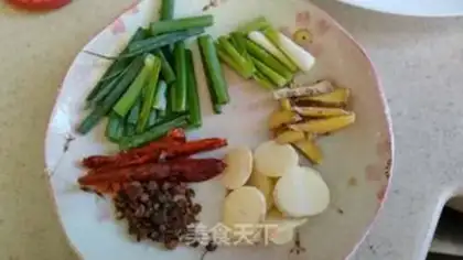 Make Spicy green crabs step 2