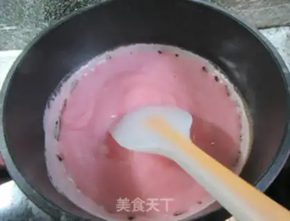Make Strawberry jelly bar ice step 4