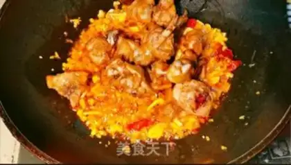 Make Cheese and chicken legs step 4