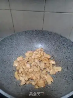 Make Onion celery and pork step 4