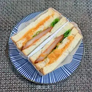 Make Chicken pine cheese sandwich step 11