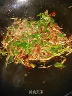 Make Soybean fried eggs step 4