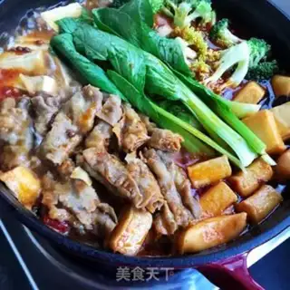 Make Spicy beef roll stew step 12