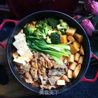 Make Spicy beef roll stew step 13