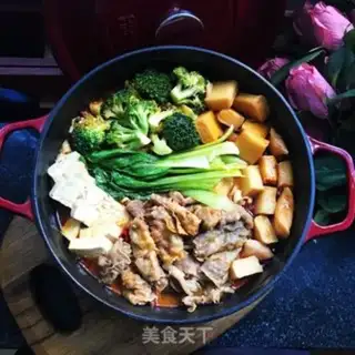 Make Spicy beef roll stew step 14