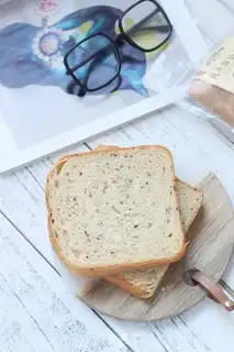 Make Black sesame peanut butter bread step 8