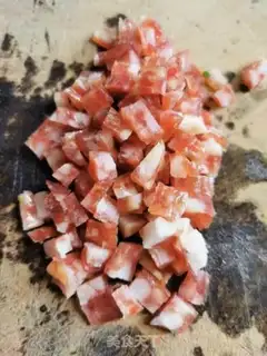 Make Weenie fried rice step 0