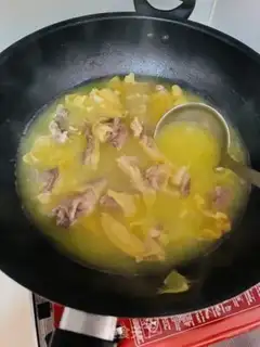 Make Abalone chicken soup step 6