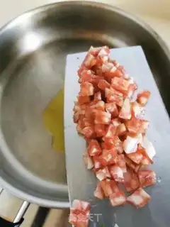 Make Weenie fried rice step 3