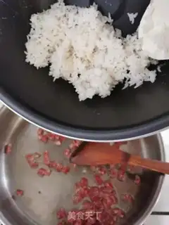 Make Weenie fried rice step 4
