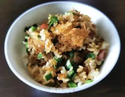 Make Weenie fried rice step 6